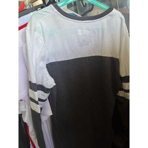 NFL Team Apparel Women’s Raiders 3/4 Sleeve Shirt Size V-Neck Small S new - Picture 5 of 10